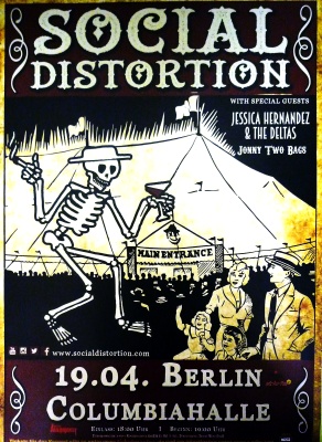 SOCIAL DISTORTION, Berlin, Columbiahalle, April, 19. 2015