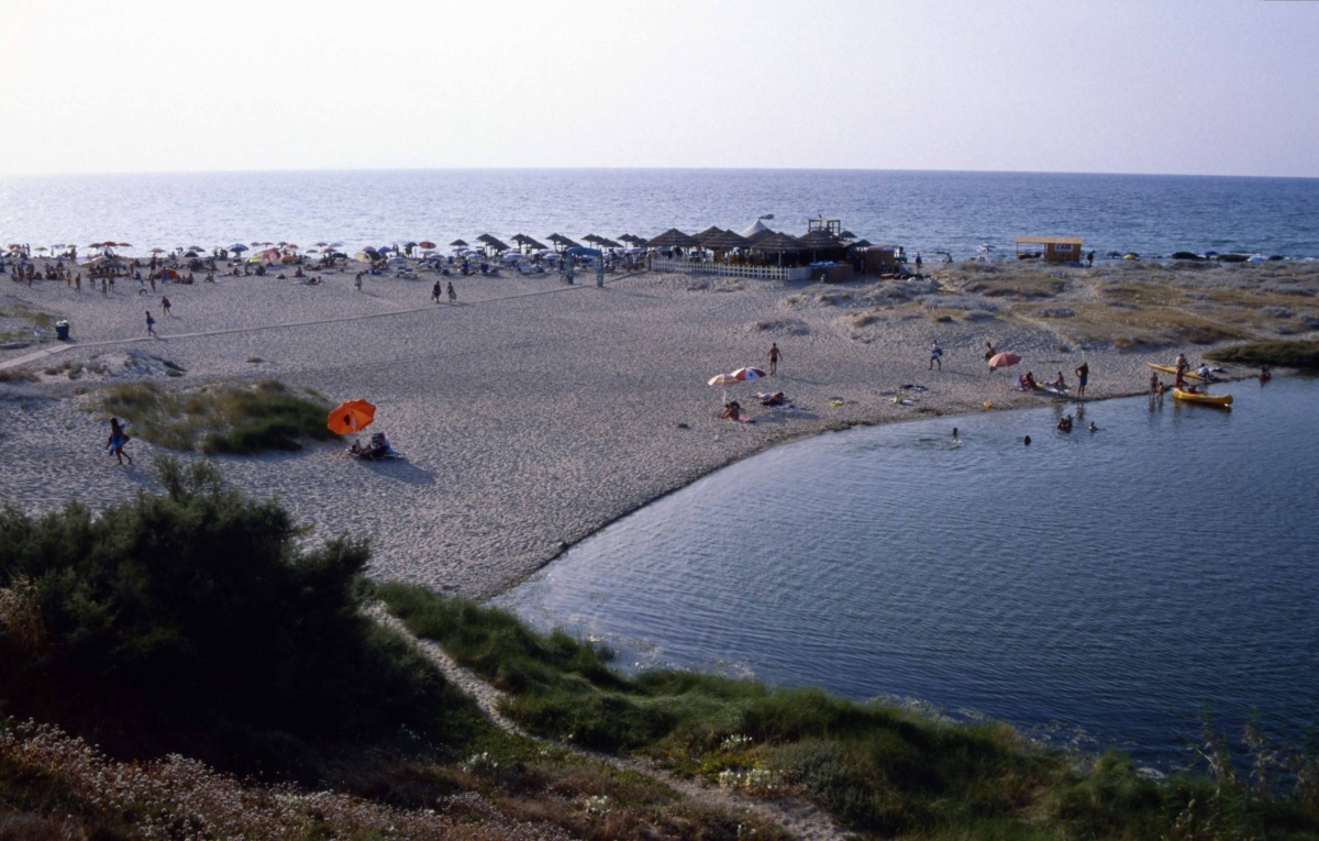 At La Ciaccia Beach Sardinia