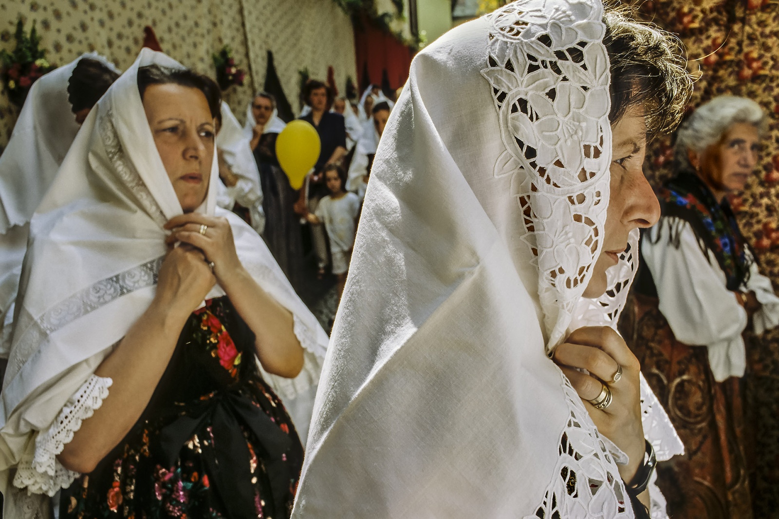 Corpus Domini Festival in Premana, Italy 1996 - analogic photo