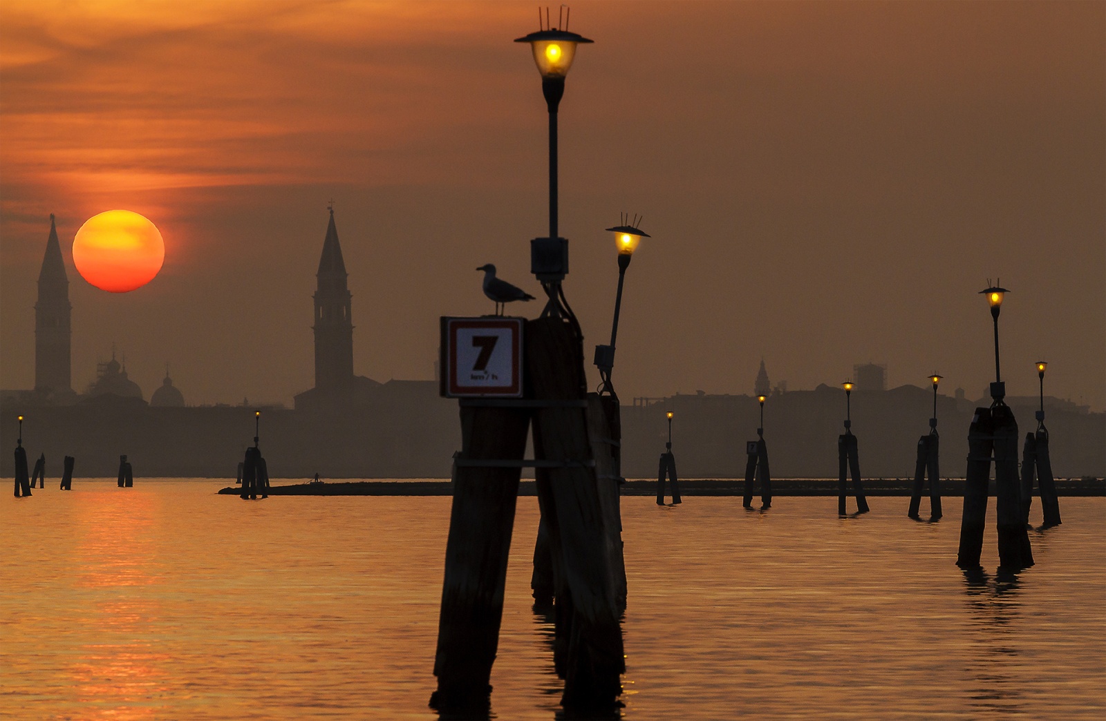 Venice lagoon, Italy 2012